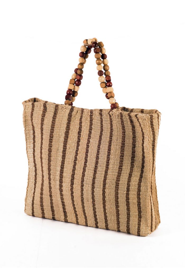 Organic Maguey Fiber Handbag "Sahara"