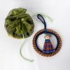 Guatemalan "No Worry Ornaments" - Circular Pine Ornaments