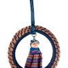 Guatemalan "No Worry Ornaments" - Circular Pine Ornaments