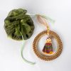 Guatemalan "No Worry Ornaments" - Circular Pine Ornaments