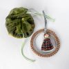 Guatemalan "No Worry Ornaments" - Circular Pine Ornaments
