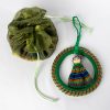 Guatemalan "No Worry Ornaments" - Circular Pine Ornaments